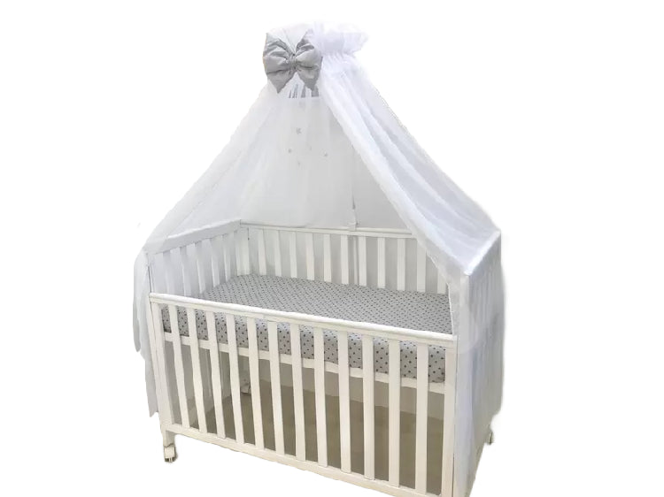 Прозорі шифонові балдахіни для розкішного декору спальні