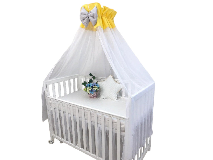 Прозорі шифонові балдахіни для розкішного декору спальні