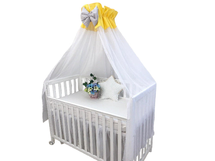 Прозорі шифонові балдахіни для розкішного декору спальні