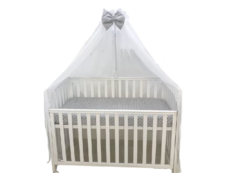 Прозорі шифонові балдахіни для розкішного декору спальні