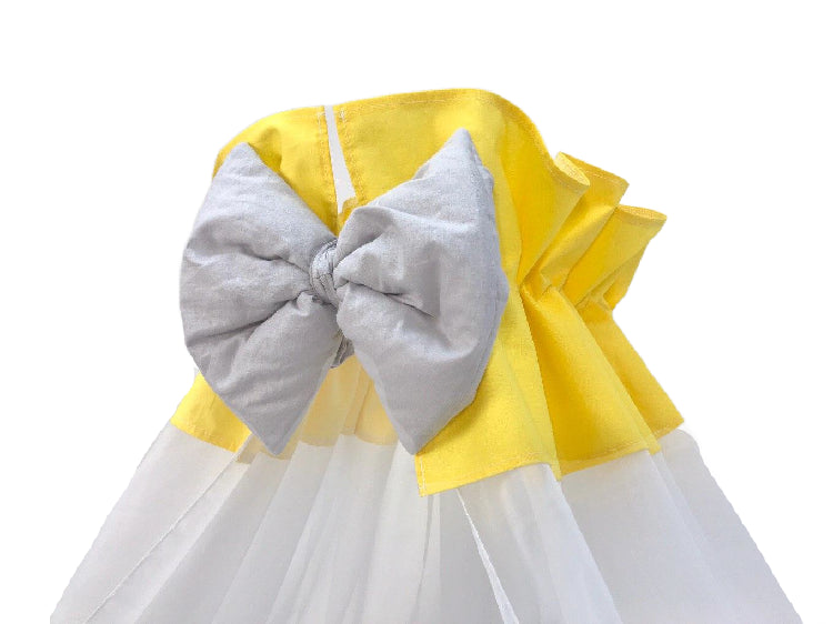 Прозорі шифонові балдахіни для розкішного декору спальні