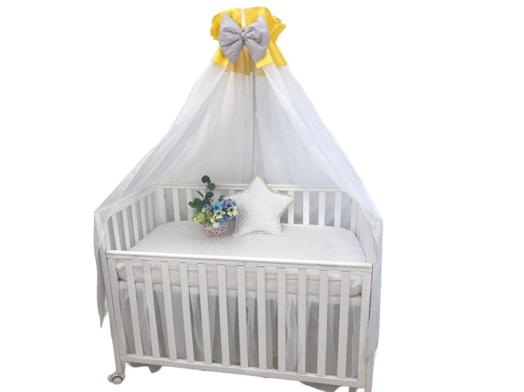 Прозорі шифонові балдахіни для розкішного декору спальні