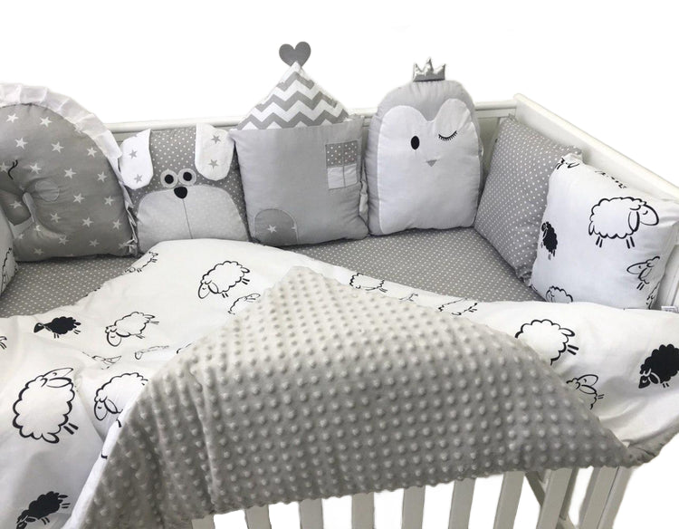 Комплект постільної білизни для дітей – зручні дитячі набори в ліжечко високої якості
