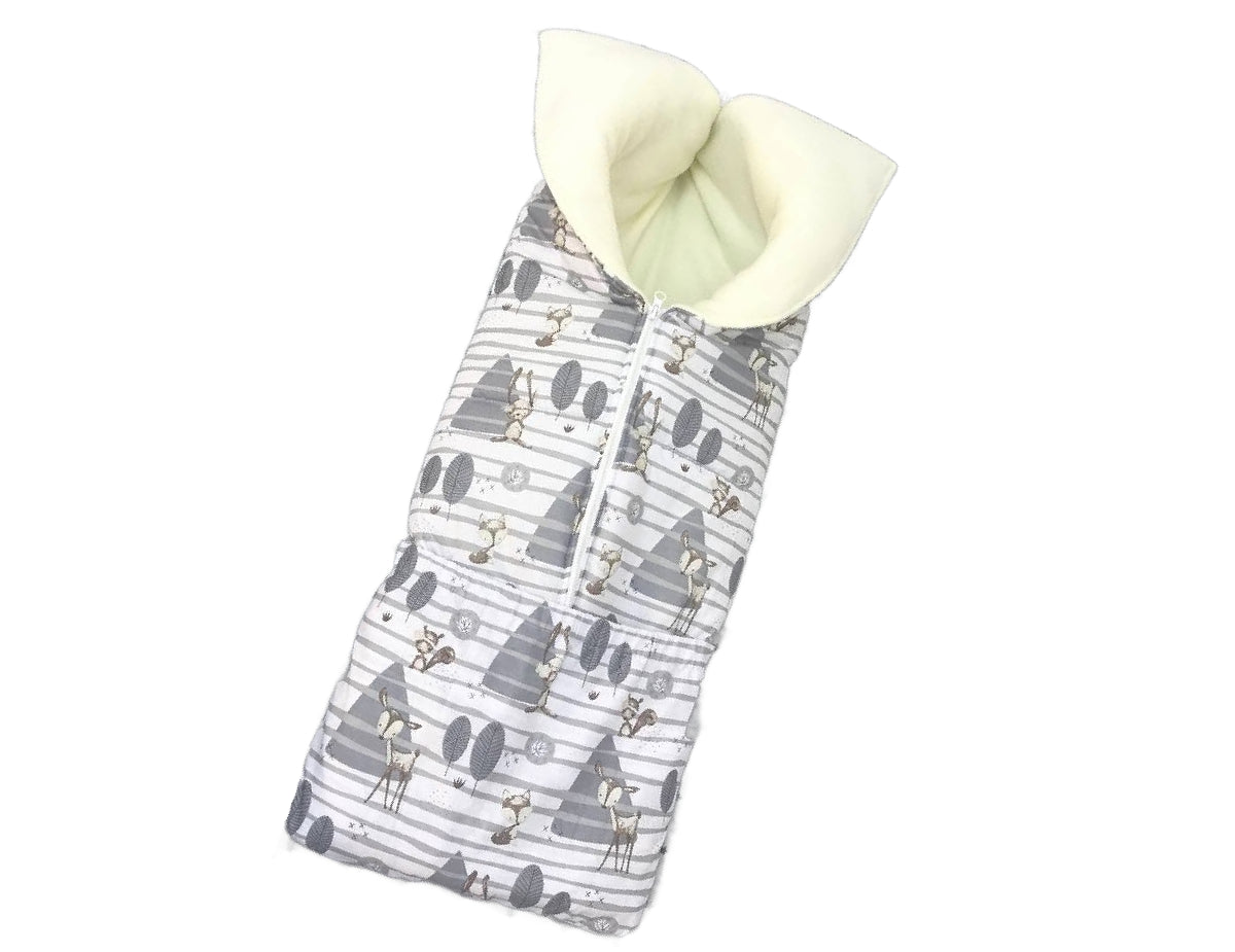 Плед-конверт для коляски - теплий та зручний аксесуар для прогулянок з малюком