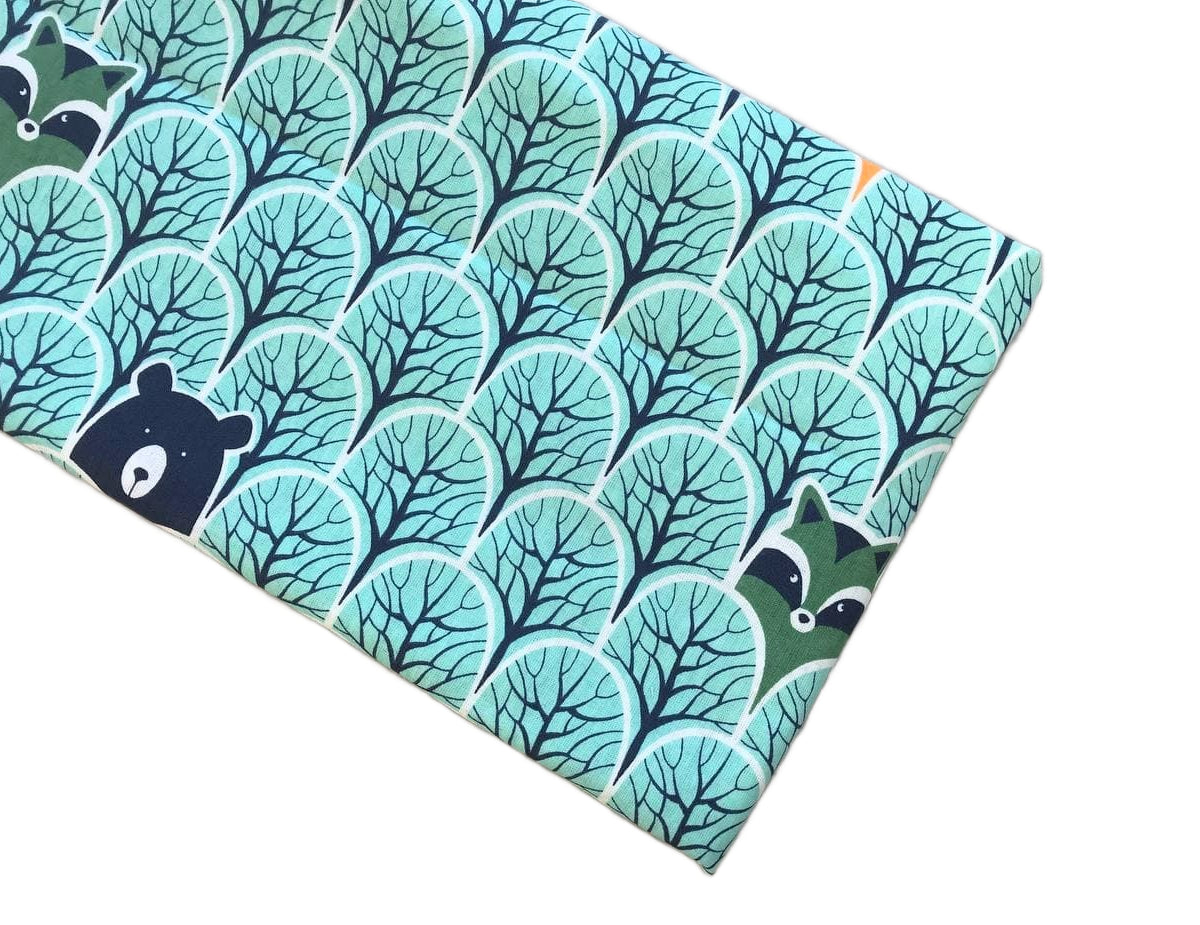 Бавовняна пелюшка  100*80см "Лісові звірята"