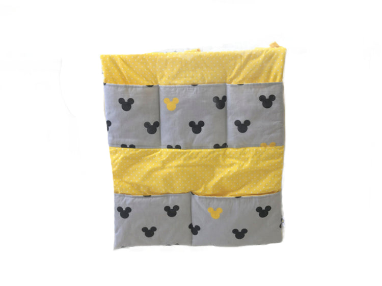 Органайзери на ліжечко — зручні та практичні рішення для зберігання дитячих речей біля спального місця малюка.