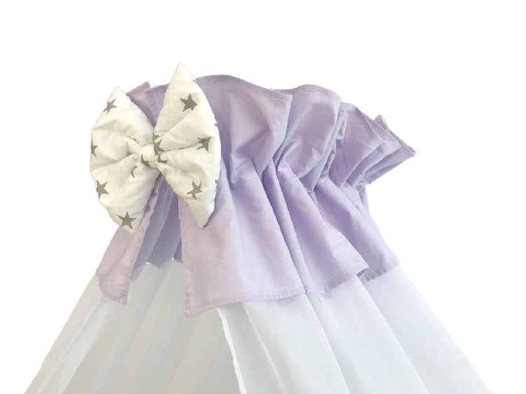 Прозорі шифонові балдахіни для розкішного декору спальні