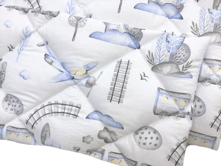 Бортики стьобані для дитячого ліжечка з високоякісного матеріалу, безпека і комфорт для вашого малюка