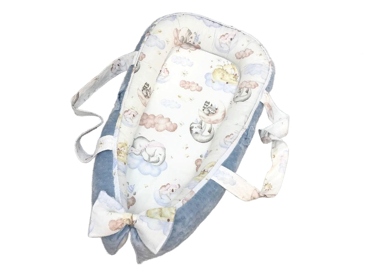 Кокон класичний "Звірята на хмаринках"