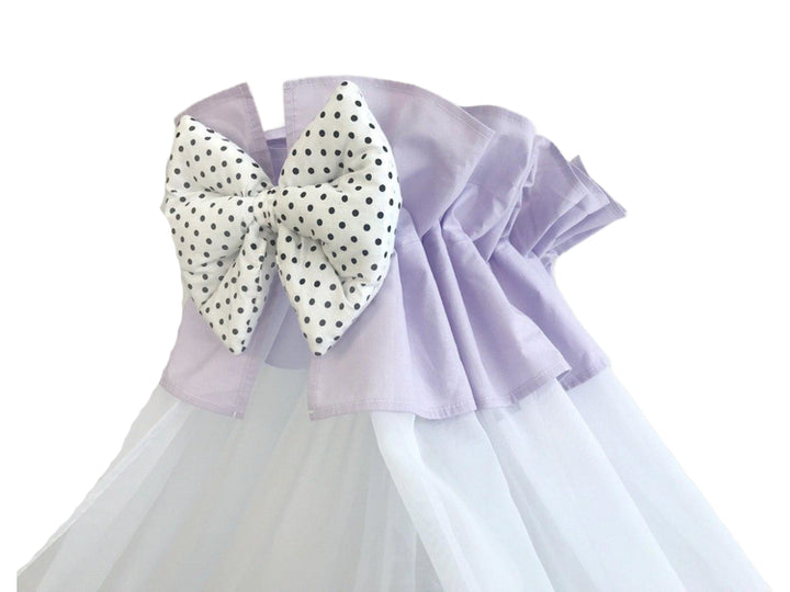 Прозорі шифонові балдахіни для розкішного декору спальні