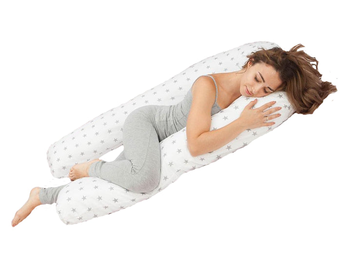 Подушка для вагітних "Зірки сірі"