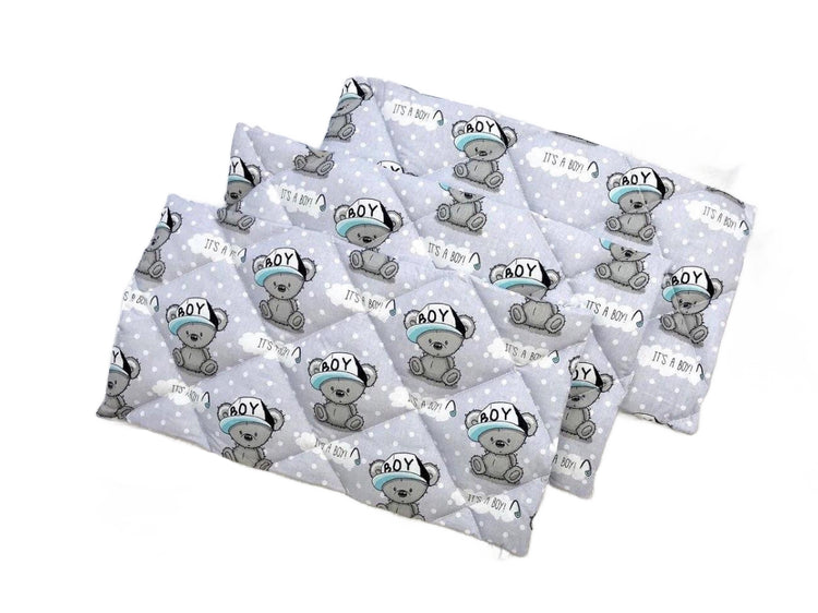 Бортики стьобані для дитячого ліжечка з високоякісного матеріалу, безпека і комфорт для вашого малюка