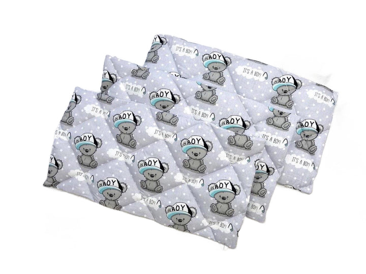 Бортики стьобані для дитячого ліжечка з високоякісного матеріалу, безпека і комфорт для вашого малюка