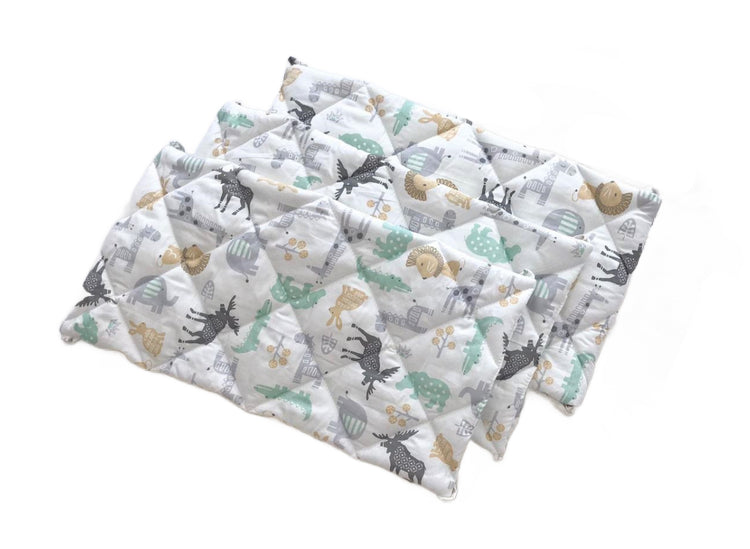 Бортики стьобані для дитячого ліжечка з високоякісного матеріалу, безпека і комфорт для вашого малюка