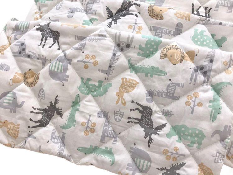 Бортики стьобані для дитячого ліжечка з високоякісного матеріалу, безпека і комфорт для вашого малюка