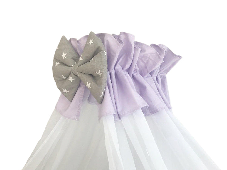 Прозорі шифонові балдахіни для розкішного декору спальні