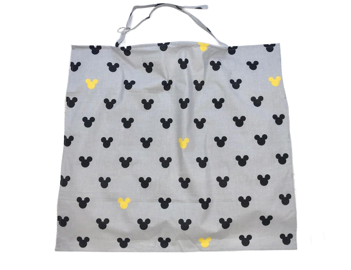 Накидка для годування "Міккі на сірому "