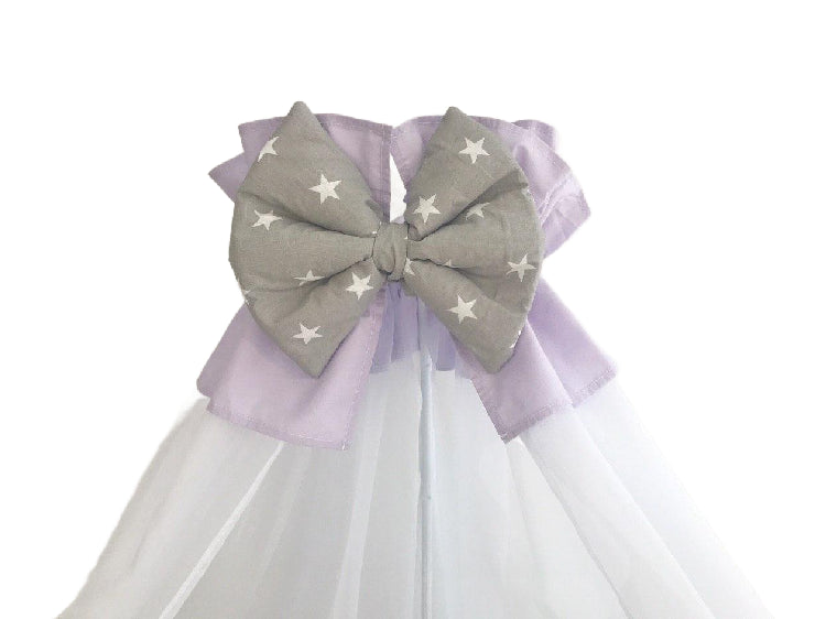 Прозорі шифонові балдахіни для розкішного декору спальні