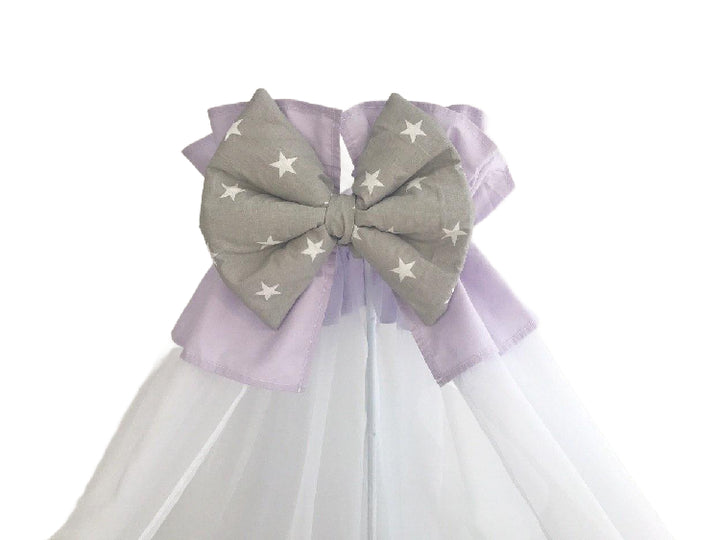 Прозорі шифонові балдахіни для розкішного декору спальні