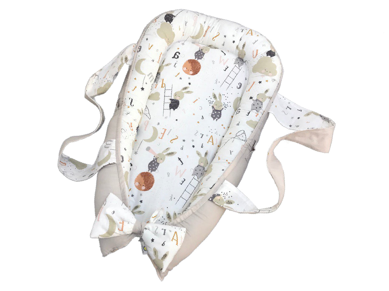 Кокон класичний "Зайчики в космосі"