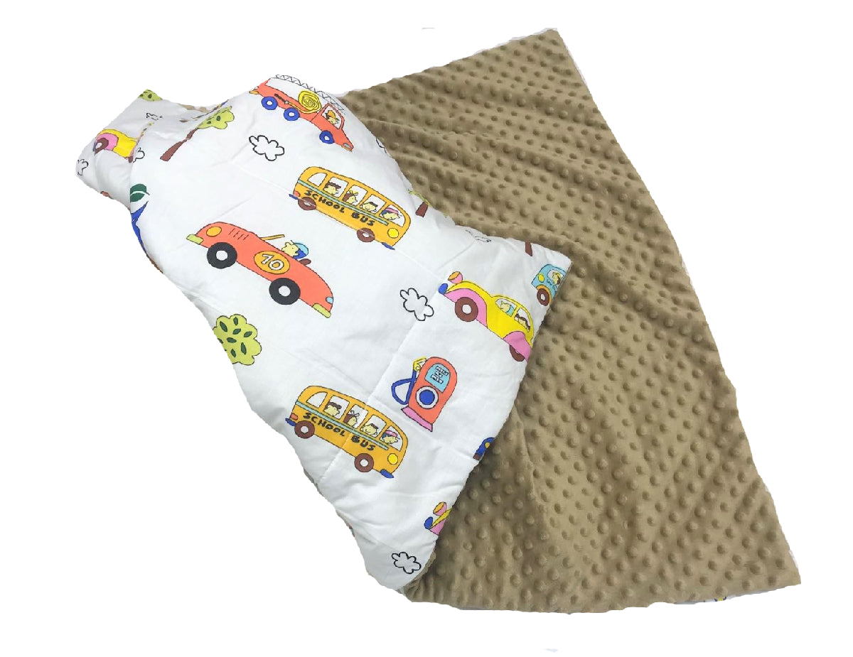 Плед з плюшем демісезонний - м'який та комфортний плед для затишку вашого немовля
