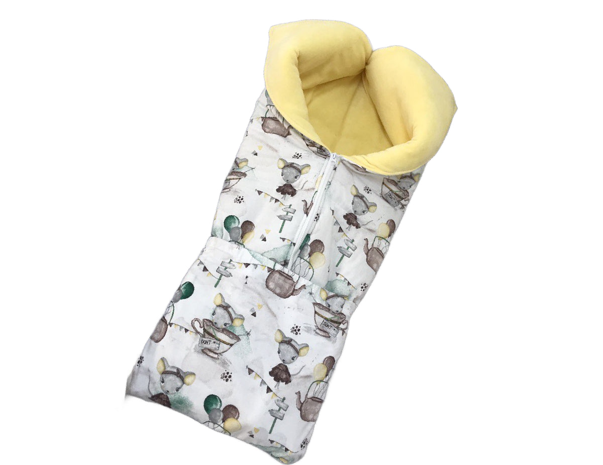 Плед-конверт для коляски - теплий та зручний аксесуар для прогулянок з малюком