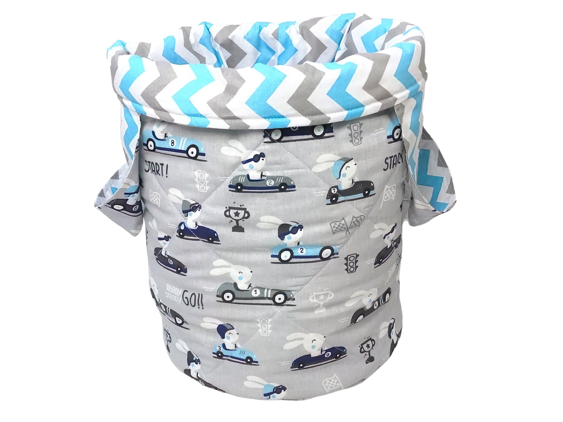 Кошик для іграшок "Кролики в машинках" (2817)