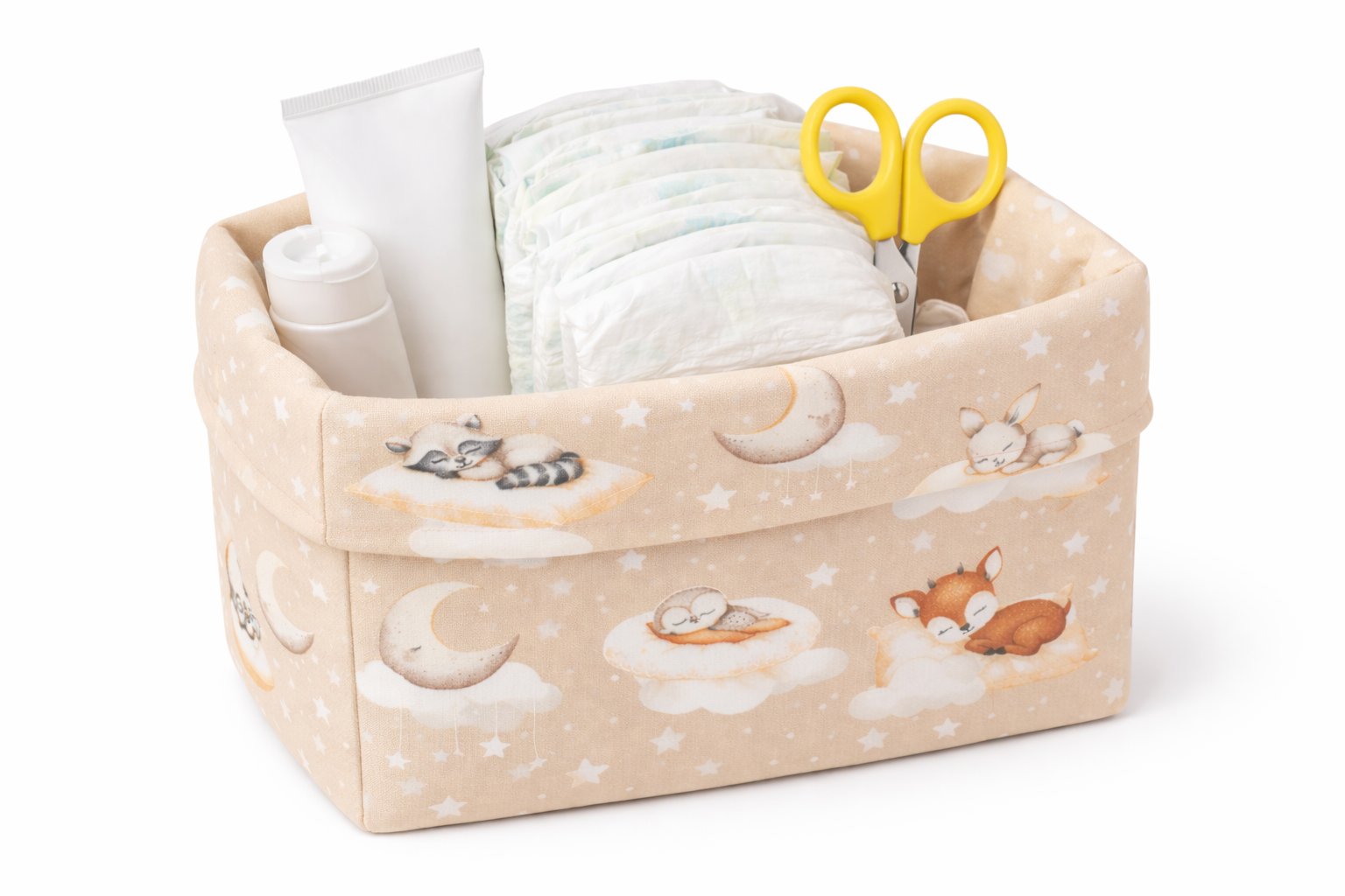 Кошик на пеленальний стіл "Звірята"