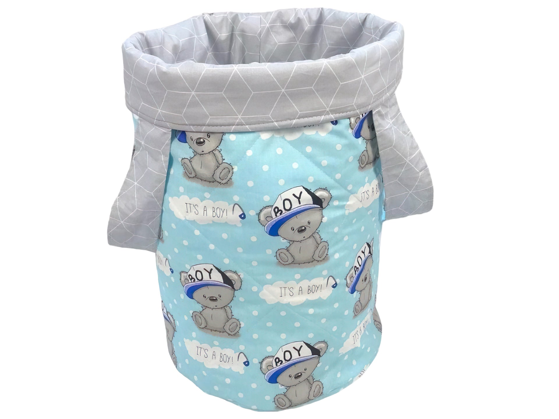 Кошик для іграшок "Тедді на лазурному" (3805)