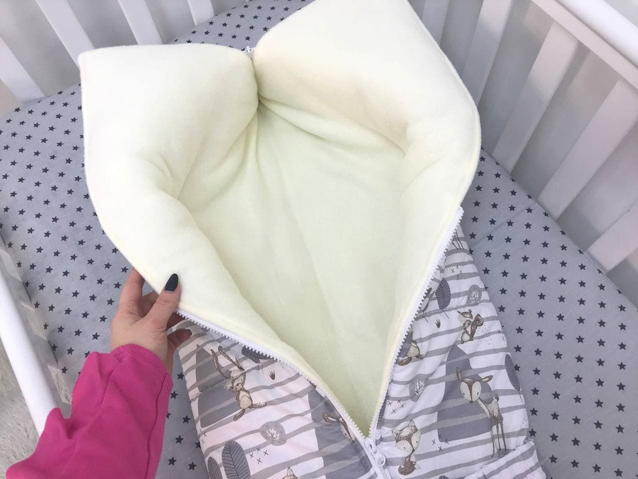 Плед-конверт для коляски - теплий та зручний аксесуар для прогулянок з малюком